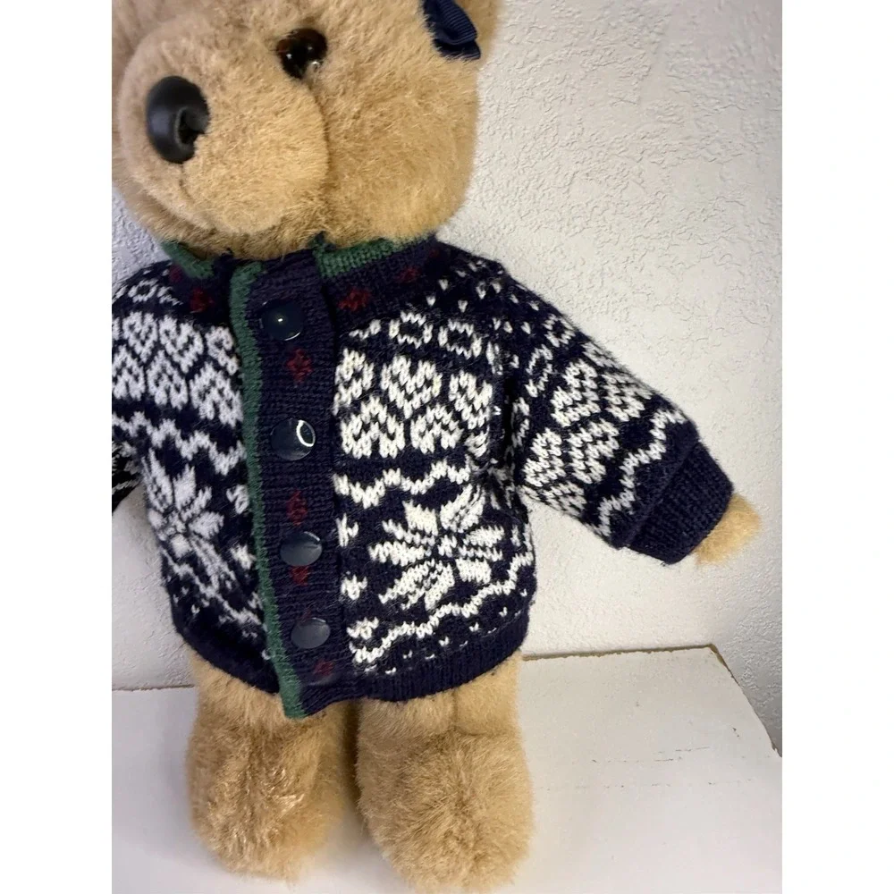 L.L. Bean Vintage Ellie Teddy Bear Douglas Stuffed Plush Animal